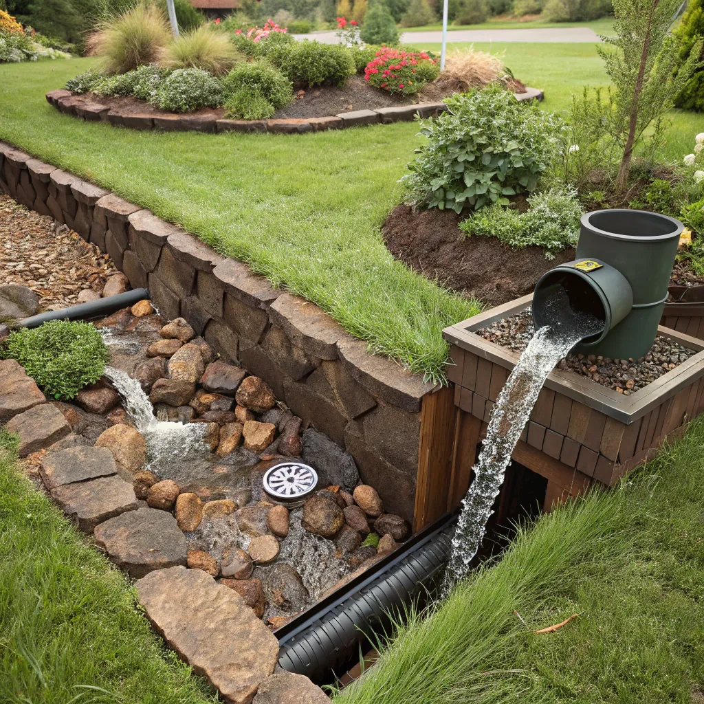 Garden Soakaway System